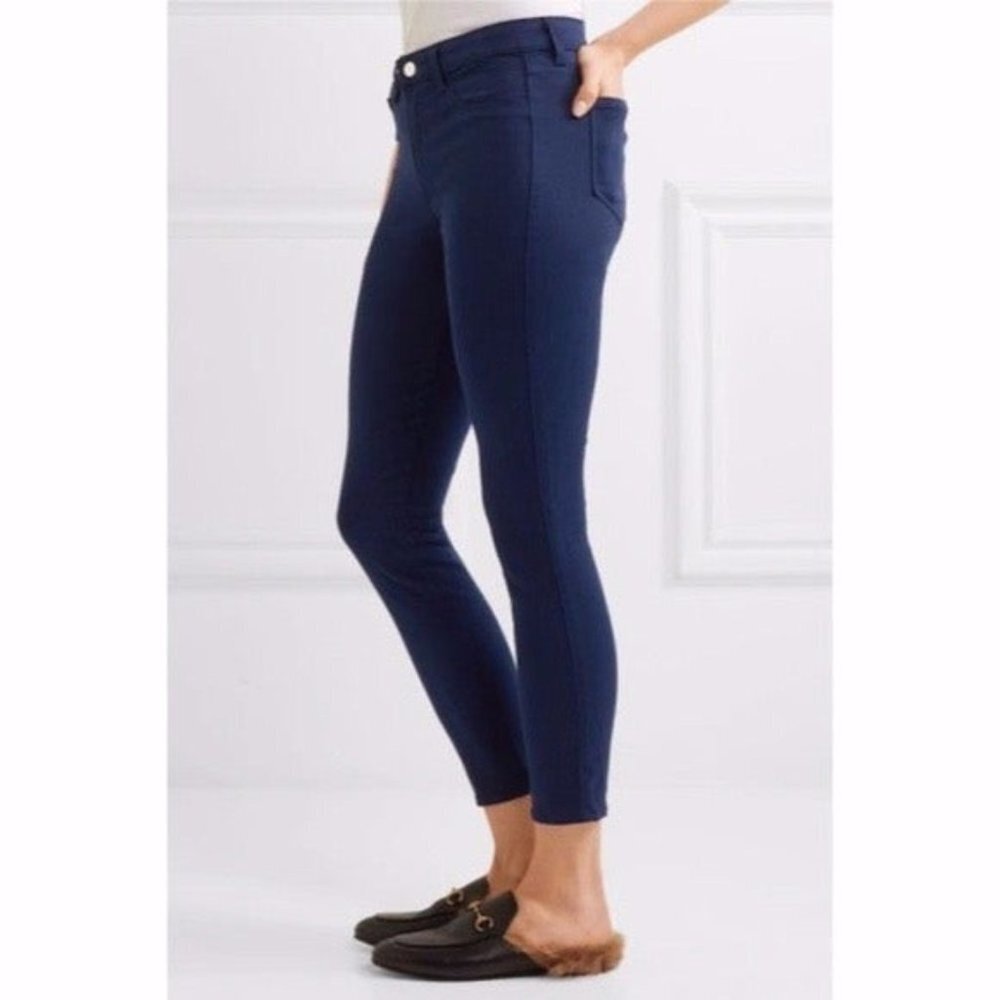 L'AGENCE High-Rise Skinny Margot Dark Wash Jeans